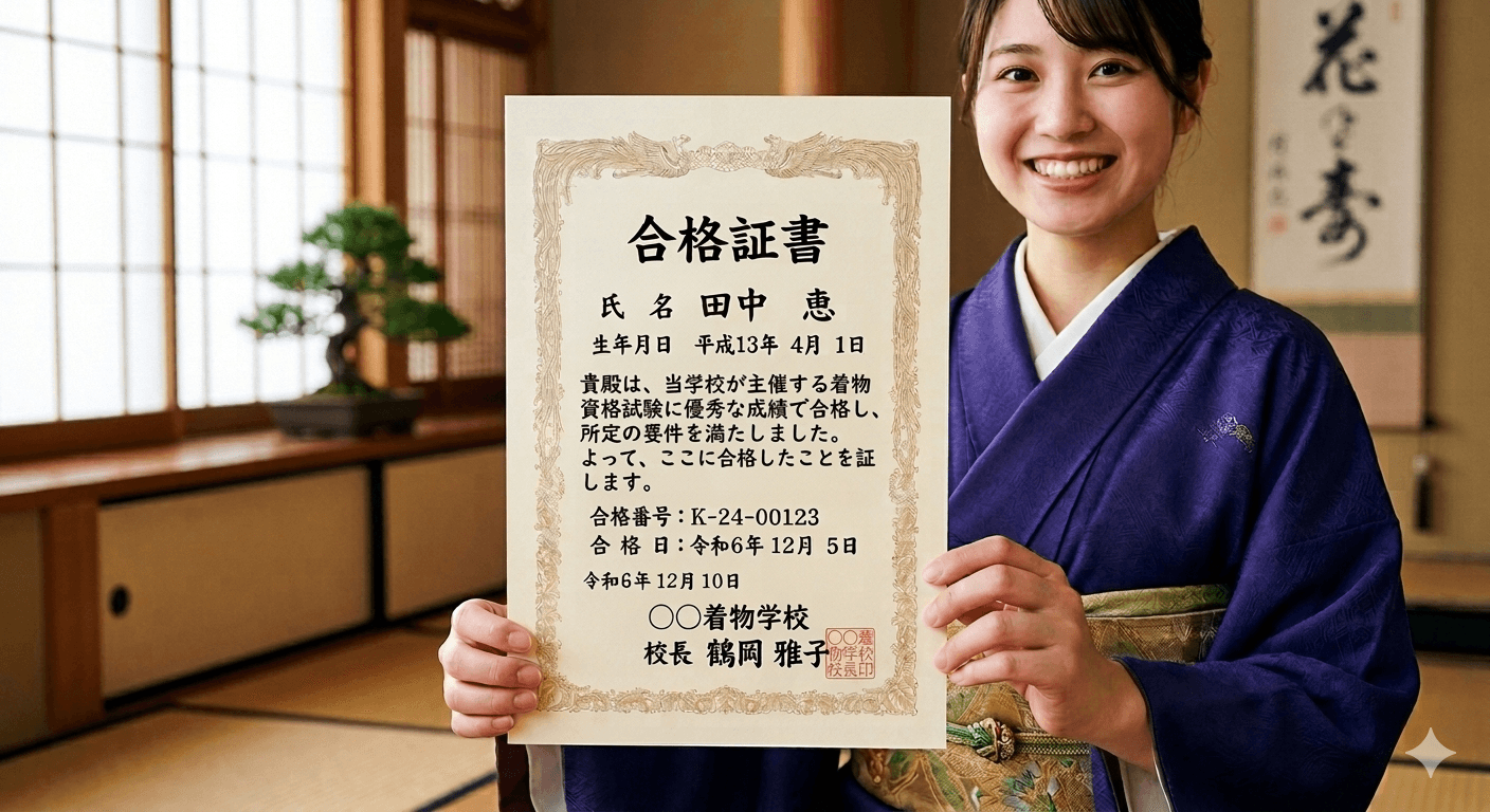 着物の資格とは?